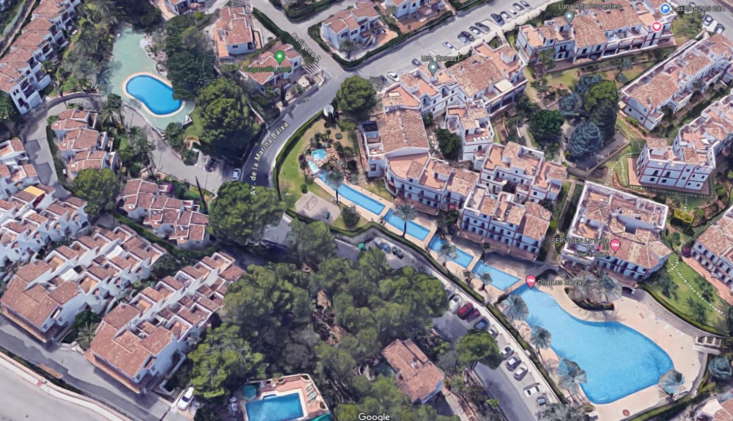 Denia - Golf La Sella "Refugio Marino" Apartment Педрегер Екстериор снимка