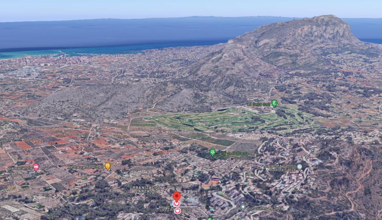 Denia - Golf La Sella "Refugio Marino" Apartment Педрегер Екстериор снимка